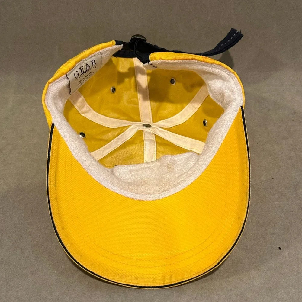 Gear For Sports Mizzou Tigers Hat Yellow Nylon Adjustable Strapback Baseball Cap